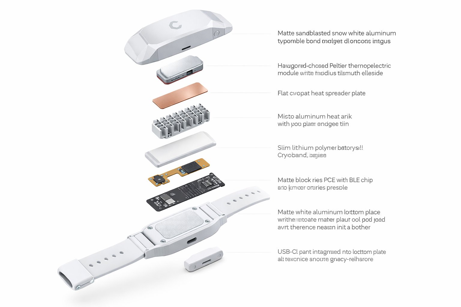 Cryoband exploded view
